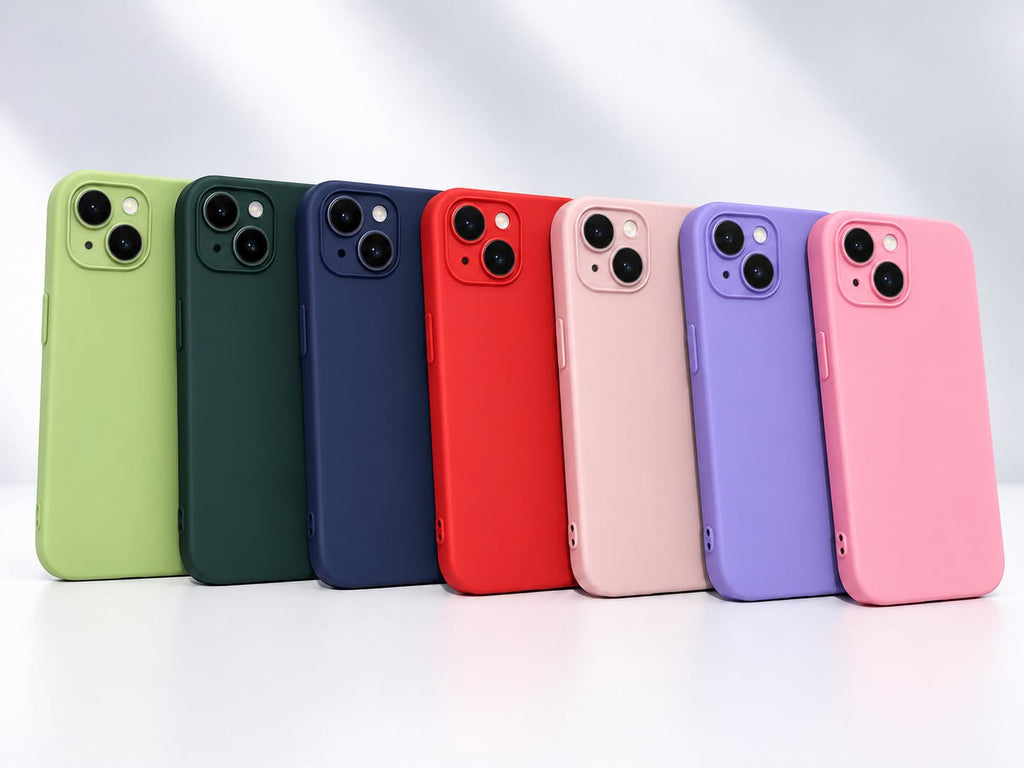 Carcasa de silicona para iPhone 15