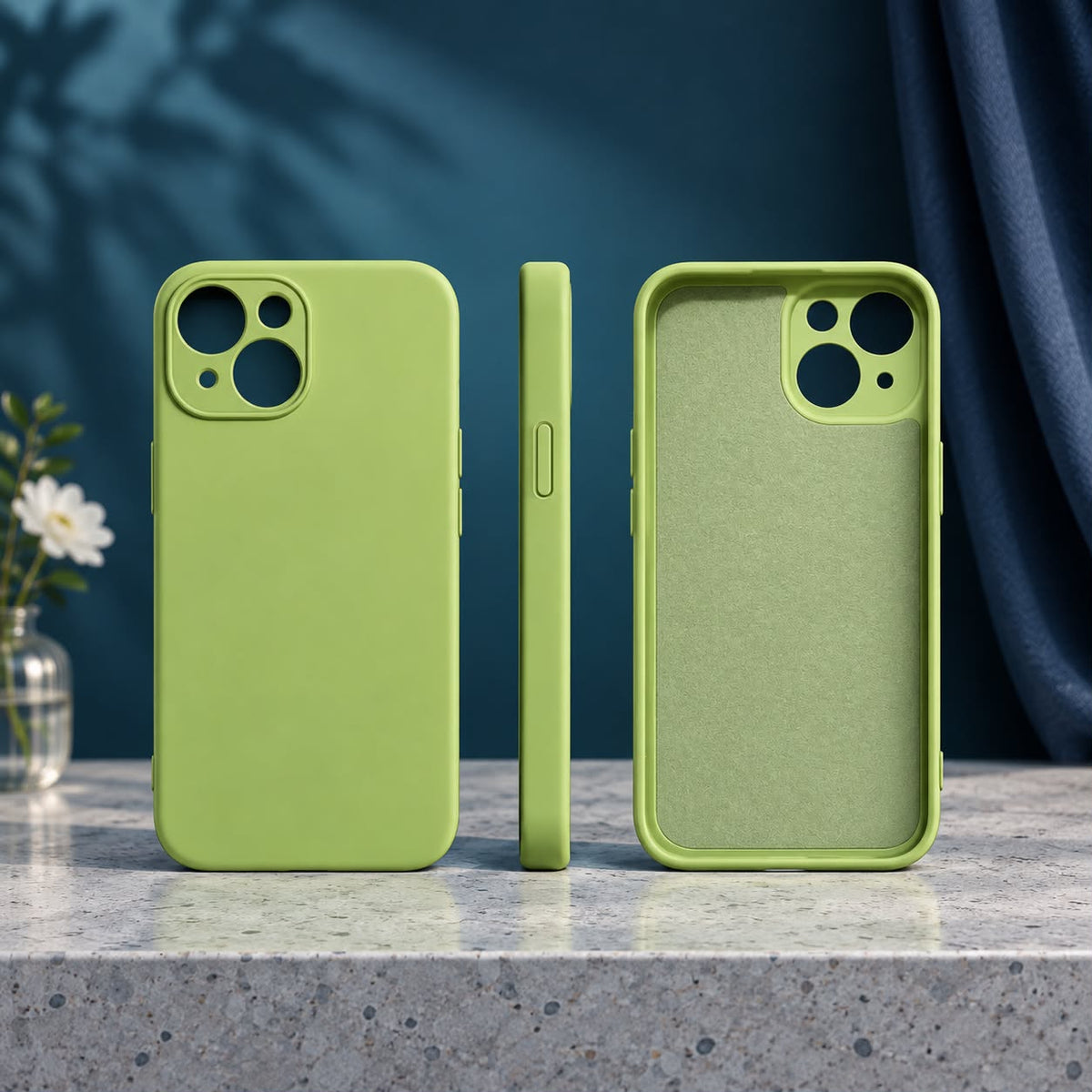 Carcasa de silicona para iPhone 15