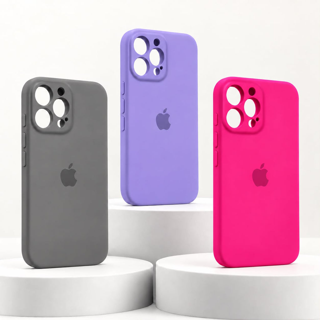Carcasa de silicona para iPhone 16 Pro Max